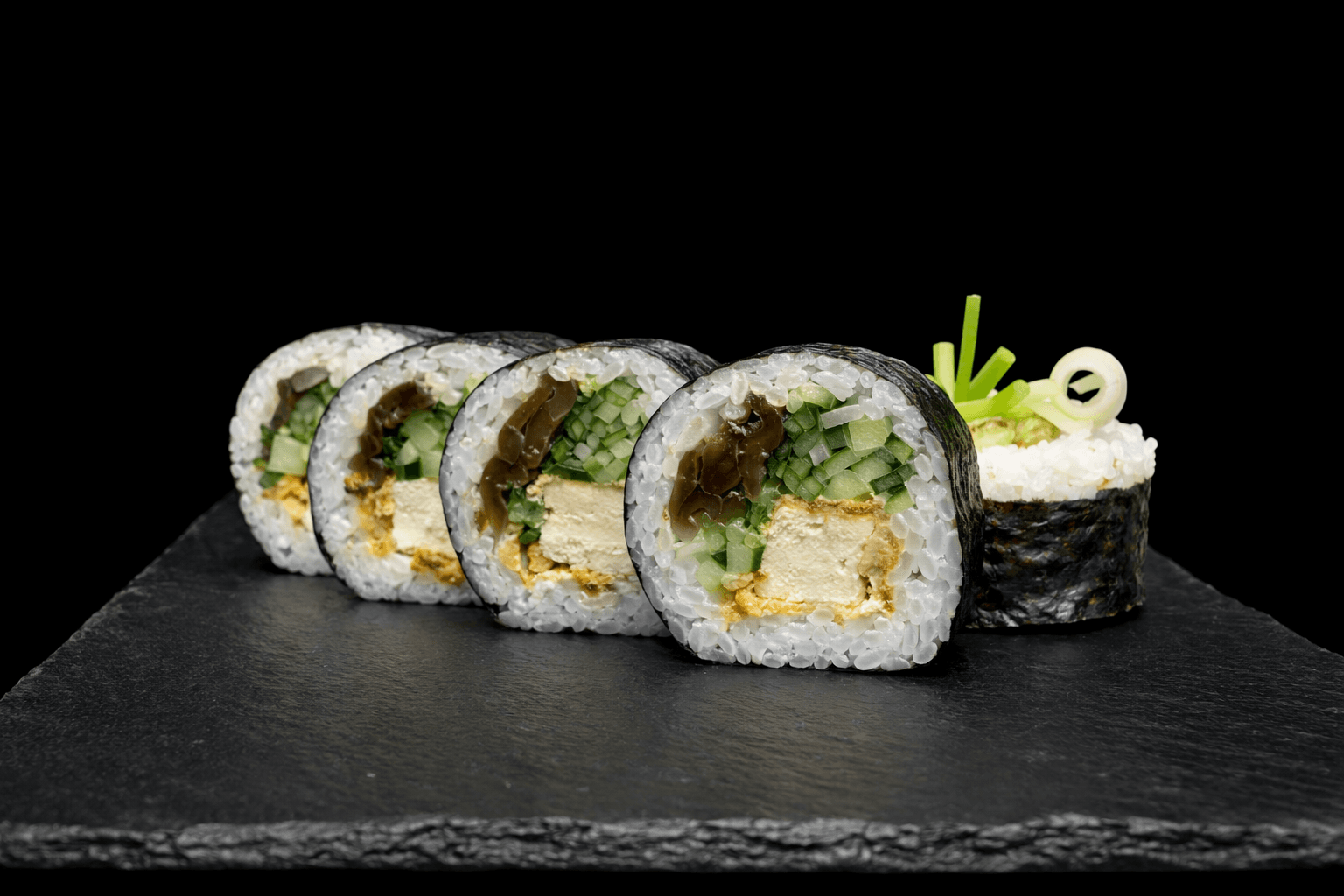 Futo tofu w tempurze