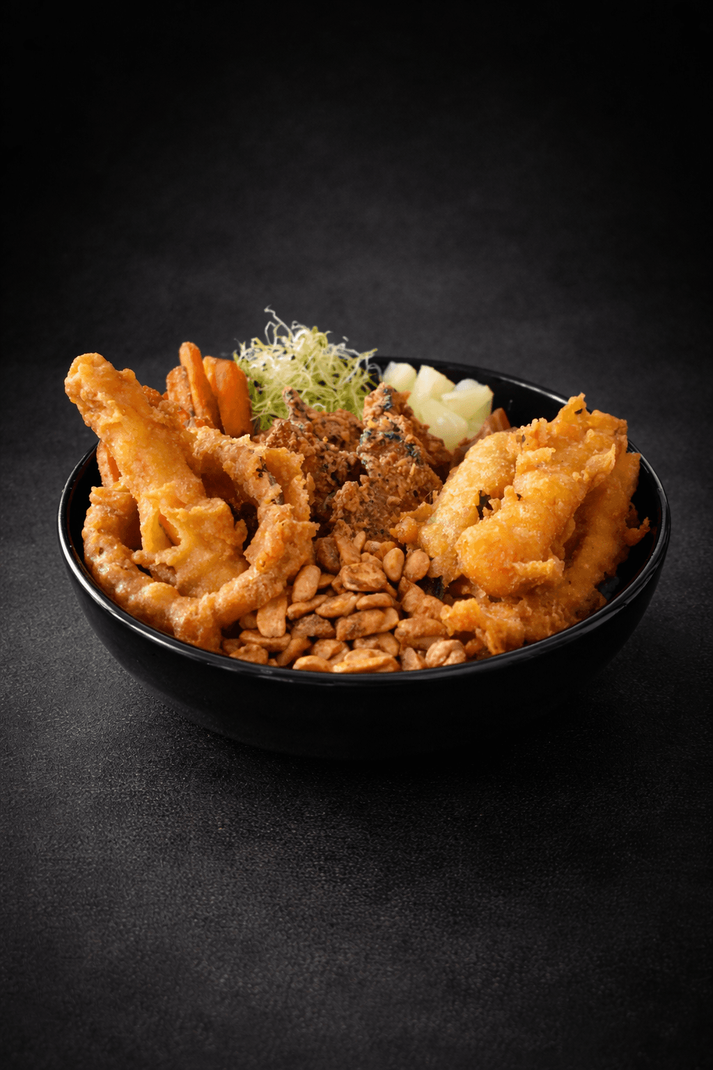 Pokebowl — kurczak karaage